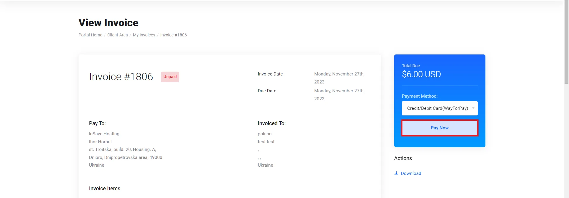 Screenshot
